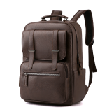 Graciosa Large Vintage Laptop PU Leather Backpack for Laptop Brown up to 15,6''